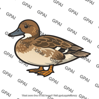 Brown duck