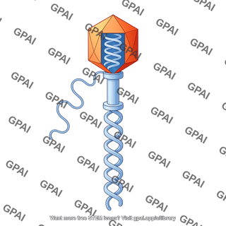 Bacteriophage caspid dna free 1