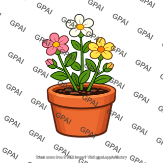 Potted flower