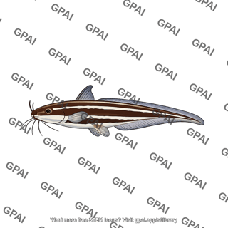 Striped eel catfish plotosus lineatus