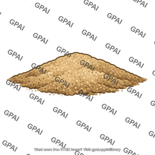 Marine sediment surface patch