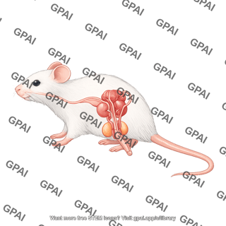 Mouse male reproductive tract on mouse