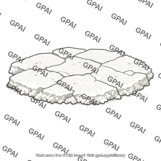 Salt crust