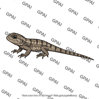 Fence lizard juvenile