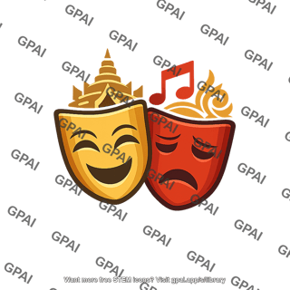 Theater masks