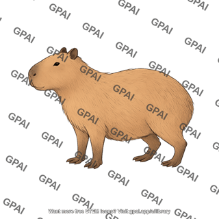 Capybara hydrochoerus hydrochaeris