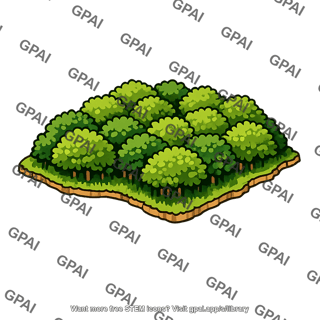 Temperate forest fragment
