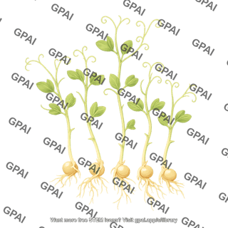 Pea microgreens