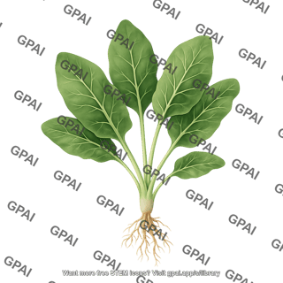 Spinach spinacias oleracea