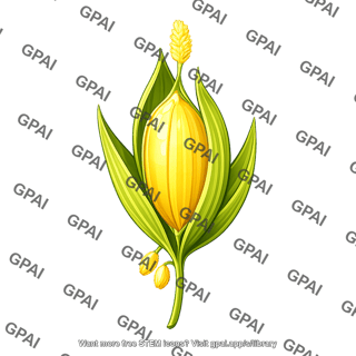 Rice grain ripening in floret 3
