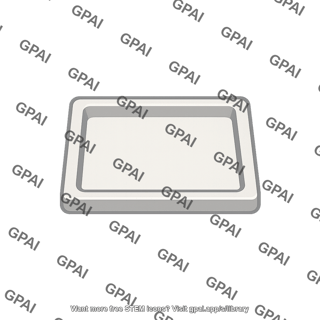 Rectangular tray