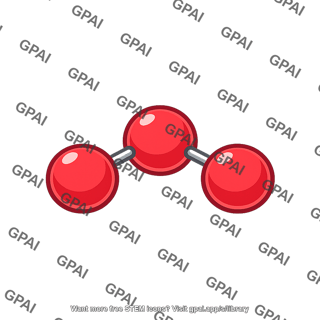Ozone molecule