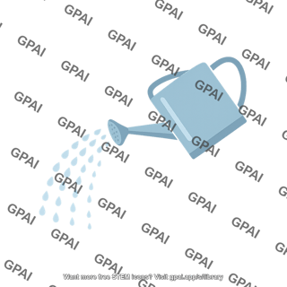 Irrigation watering can
