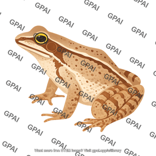 Wood frog rana sylvatica