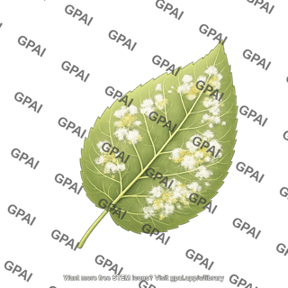 Leaf pathology downy mildew