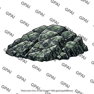 Serpentine outcrop