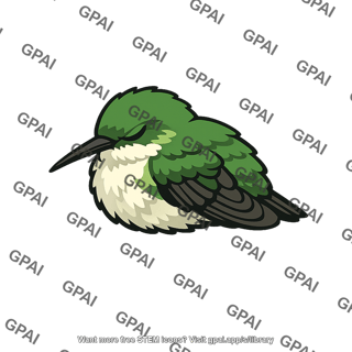 West indian hummingbird torpid