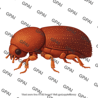 Granulate ambrosia beetle xylosandrus crassiosculus