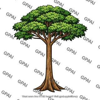 Tropical forest tree