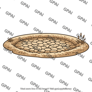 Seasonal pond dry