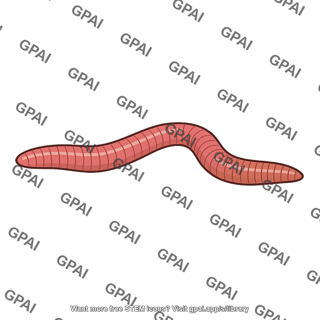 Detritivore earthworm like