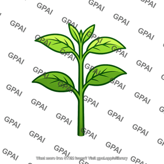 Young plant growth