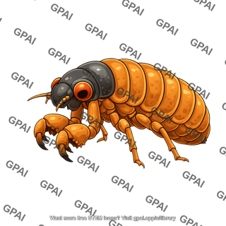 Periodical cicada magicicada septendecim nymph stage 2 638