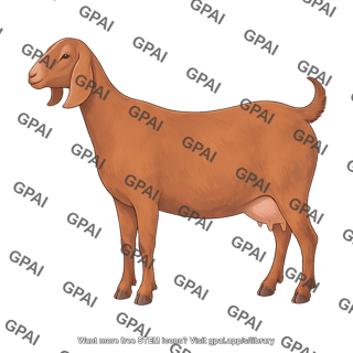 Goat nubian
