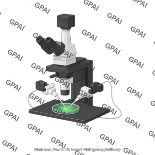 Fluorescence microscope electrophysiology