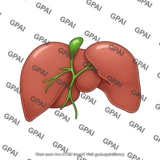 Mouse liver visceral bile duct