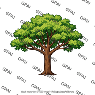 Deciduous forest tree