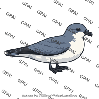 Blue petrel adult