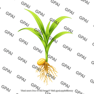 Corn seedling v3