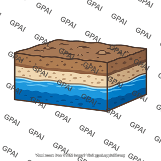 Water table lowered
