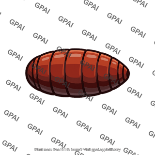 Sheep blowfly pupa