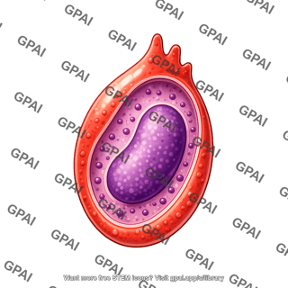 P. ovale 5. female gametocyte