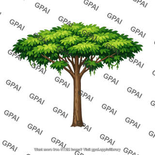 Tree species moist forest