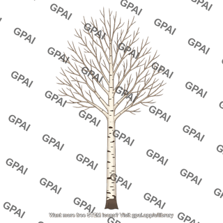 Aspen tree bare