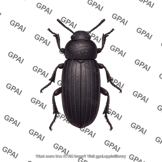 Beetle tenebrio molitor