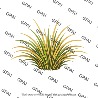Savanna grass tuft