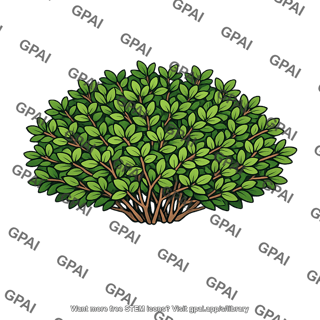 Green shrub