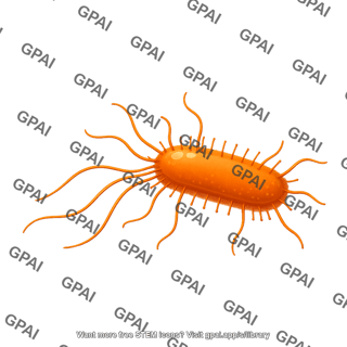 Bacillus peritrichous flagella pili