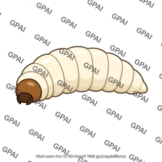 Grub like larva