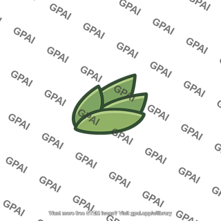 Desert plant leaf reduced