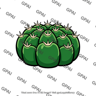Small succulent cactus