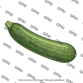 Zucchini cucurbita pepo var. cylindrica