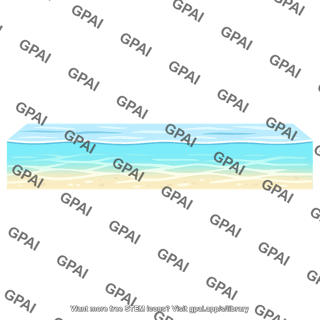 Shallow sea