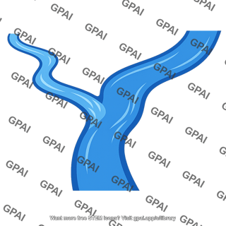 Tributary river