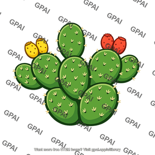 Cactus prickly pear
