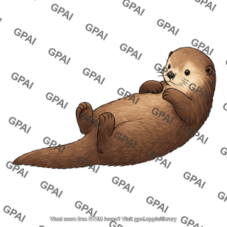 Sea otter pup